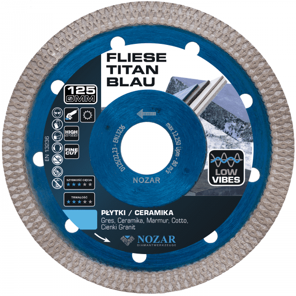 PL2851767 - Fliese Titan Blau 125 mm 1123